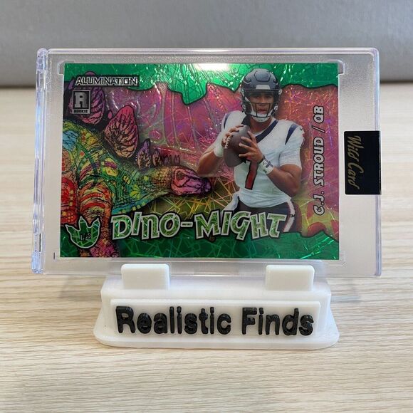 Other - 2023 Wild Card Alumination C.J. Stroud QB Dino-Might Rookie Card‎ 1/5 Texans